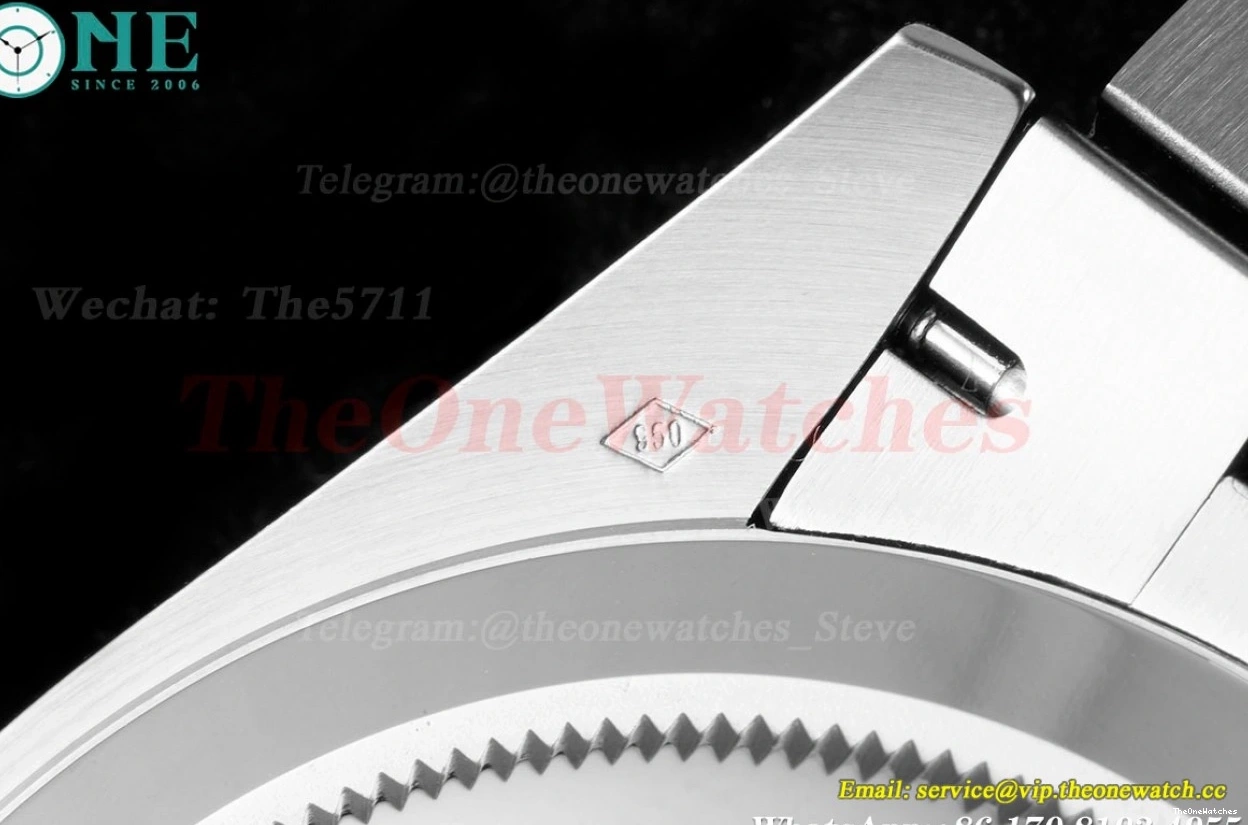 GSF 40mm DayDate A3255 Version) SS (Tungsten 228349 Heavy SS Pres Ice Blue Dia 0128